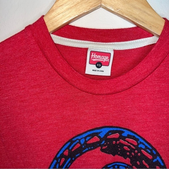 Homage Cedar Point Corkscrew Tee Unisex Size XS - Picture 6 of 8